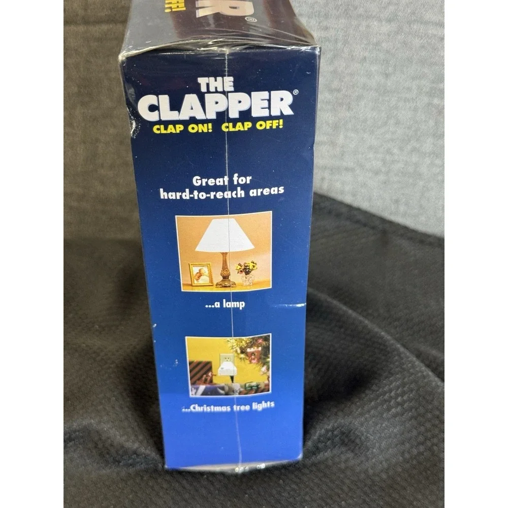 Vintage 1998 The Clapper Original Sound Activated On/Off Switch Outlet Lamp - Picture 4 of 8